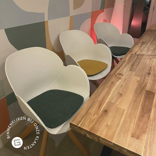 Nolon Fem Stoelkussen Bouclé Bruin - vtwonen shop