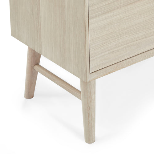 Furnhouse tv-meubel Porto - Witte olie - MDF, Eikenfineer - 42x160x50