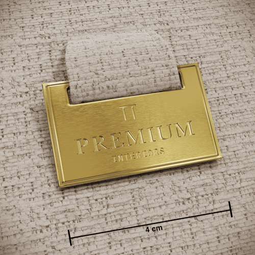 Premium Interiors - Rechthoekige hoekbank met snelle slaapfunctie COMO - weefsel met ruitpatroon, voelt zacht aan beige 300cm