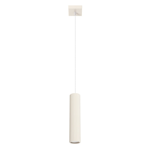 Sollux Lighting Hanglamp KARBON 1 beige - 8x8x118cm