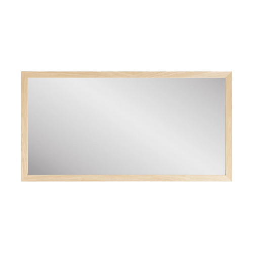 Artichok Joke Wandspiegel Met Houten Frame Naturel - 75 x 45 cm - vtwonen shop