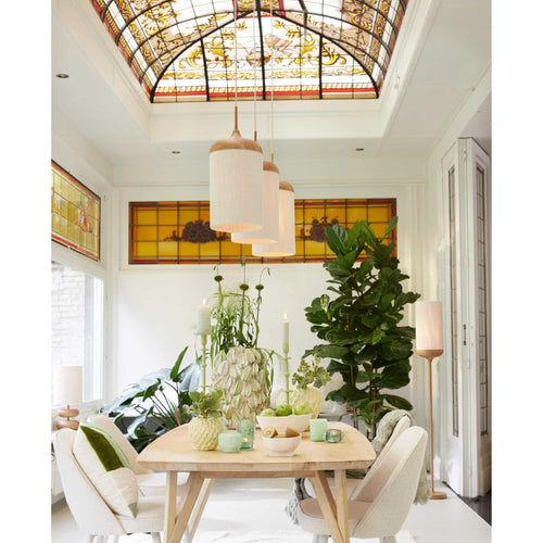 Light & Living hanglamp Dania - naturel - 90x22x32cm - vtwonen shop