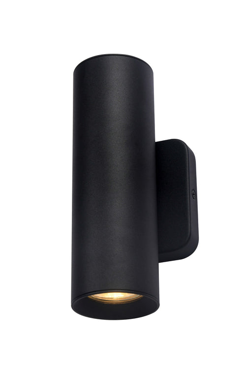 Artdelight Wandlamp Megano 2L - Zwart