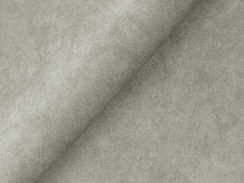 LaMiaSofa Modulaire hoekbank Ravenna - velours - lichtgrijs - 255x255x77