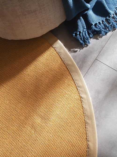 benuta sisal vloerkleed Sana - beige - ø 150 cm