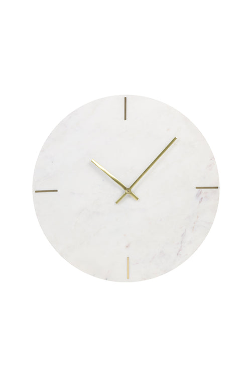 Light & Living klok MORENO - 43x2x43cm - wit - vtwonen shop