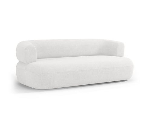 Micadoni Bank Jenny 3-zits, boucle, ivoor - 90x178x73cm