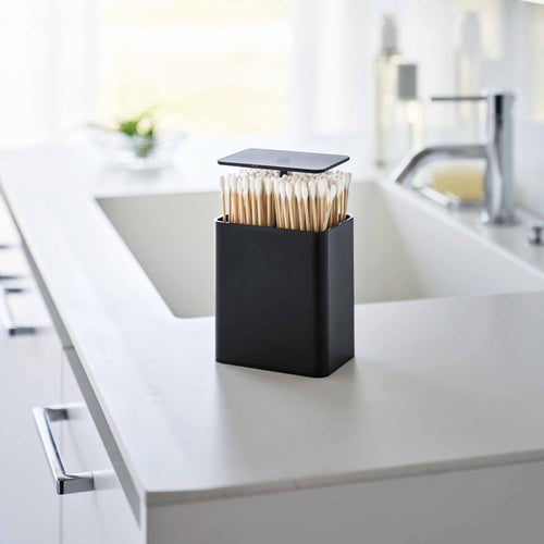 Yamazaki Tower Organizer push-top - Zwart