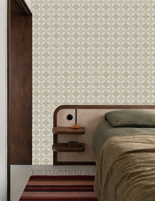 Catchii Behang Golden Square Purple - vtwonen shop