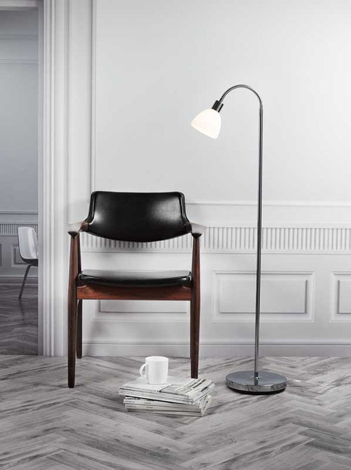 Nordlux Ray Vloerlamp - E14 - Chroom