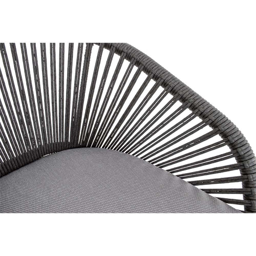 Lesli Living bistrostoel Hirado - grijs - 56,5x60x74cm
