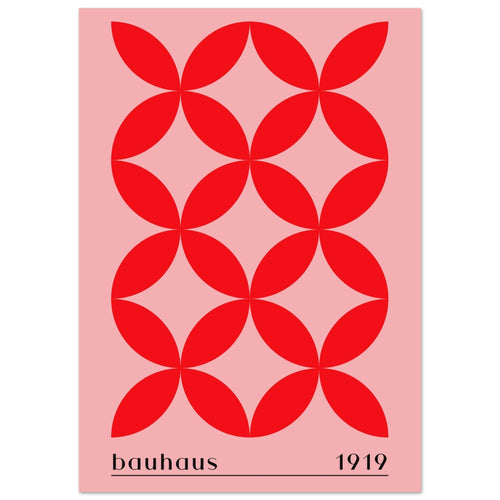 Artfulprints  Bauhaus - 1919   Poster A4 21x29.7 cm