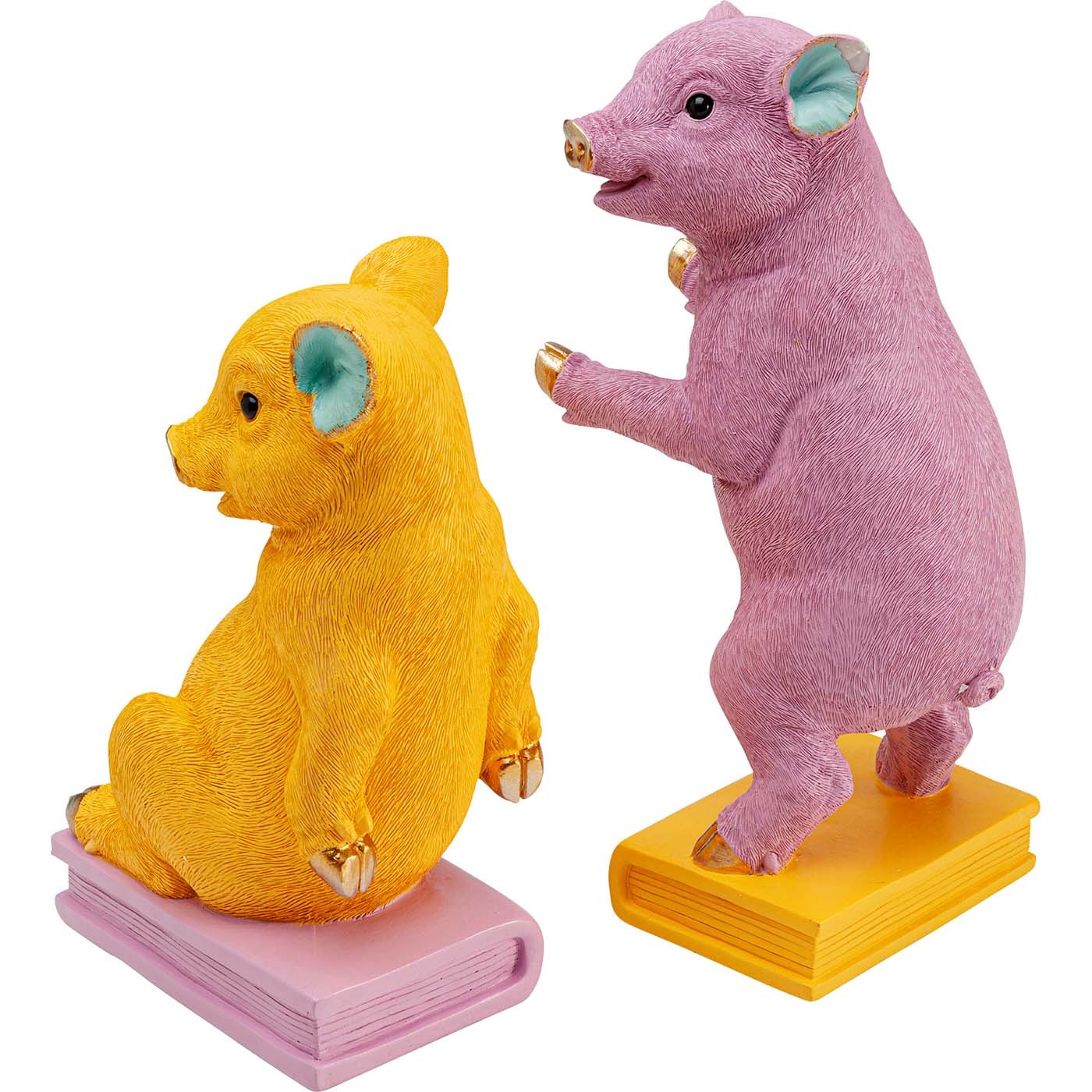 Karé Design - Boekensteun - Beeld Aapje Chimp - set van 2