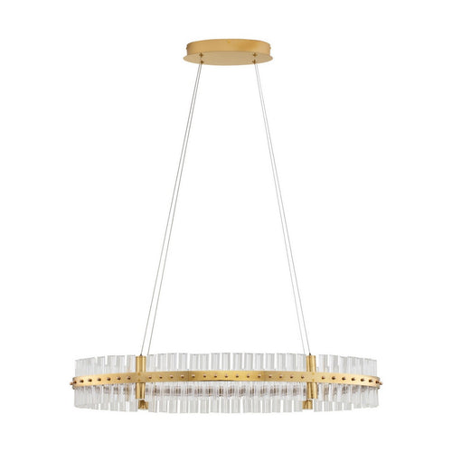 Nova Luce ΚΕΖΟ Hanglamp Platina Goud Triac Dimbaar LED 45W 2700lm 3500K