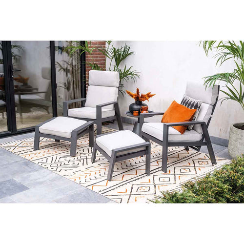 Garden Impressions loungestoelen Lora - Lucas licht grijs - 3-delig - vtwonen shop