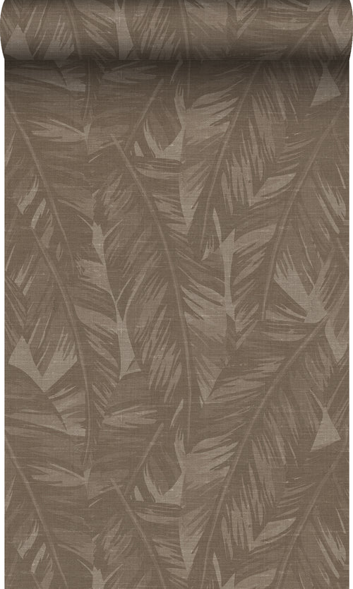 Origin Wallcoverings behang bananenbladeren bruin - 50 x 900 cm - 348056 - vtwonen shop