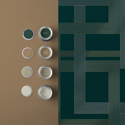 Graham & Brown Vliesbehang - Entwine Emerald  - 10mx52cm - vtwonen shop