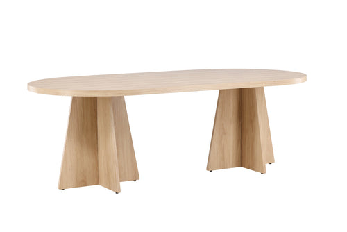 Rebellenclub Eetkamertafel Vonge - 230 x 115 cm - Licht Eiken - vtwonen shop