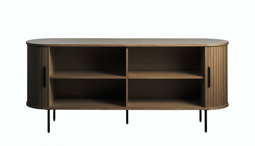 Rebellenclub dressoir Taree - smoked eiken - L