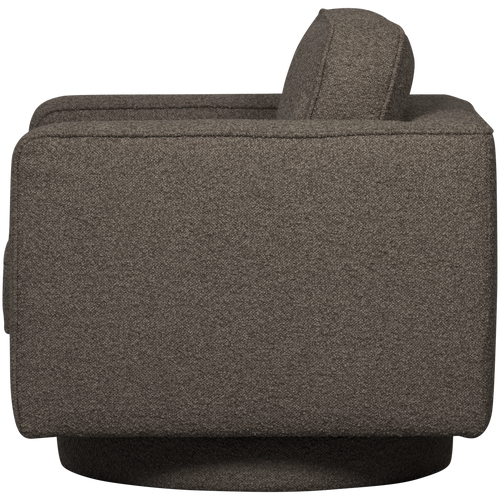 vtwonen draaifauteuil Lazy - Bouclé - Antraciet - vtwonen shop