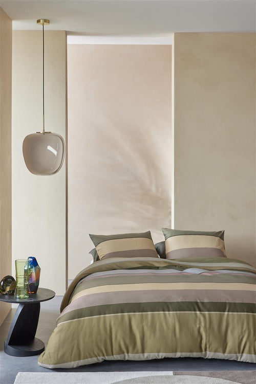 Kardol dekbedovertrek Sequins - 200x200/220 cm - groen