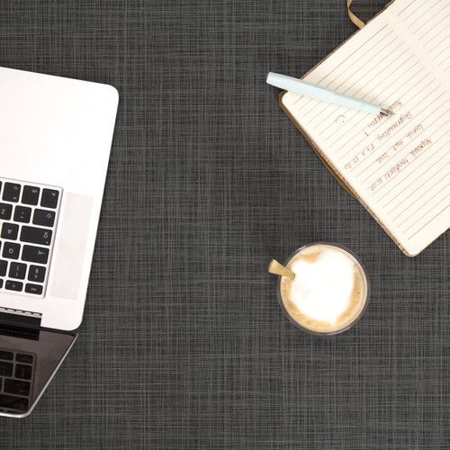 d-c-fix Tafelzeil - Sharon - Donkergrijs - 300x140 cm