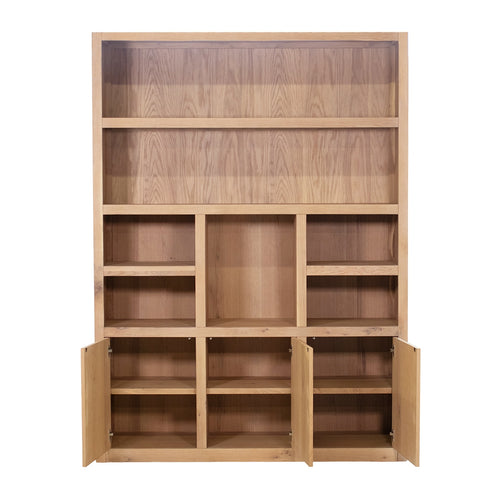 DÉJA Living Wandkast Liam - Naturel Eikenhout - 160x46x220cm - vtwonen shop