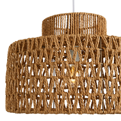 Lighto | Hanglamp Rotan Naturel Ø40 cm | Echo - vtwonen shop