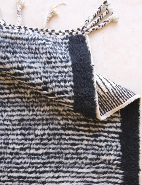 AFK Living vloerkleed Berber - handgemaakt - Wol - 119 x 227 cm - vtwonen shop