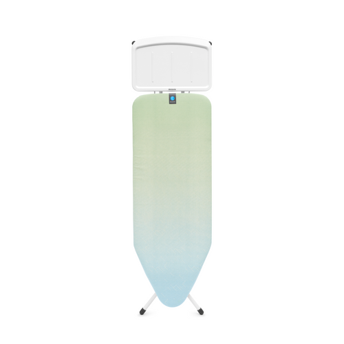 Brabantia Strijkplank C, 124x45 cm, solide stoomunithouder - Soothing Sea