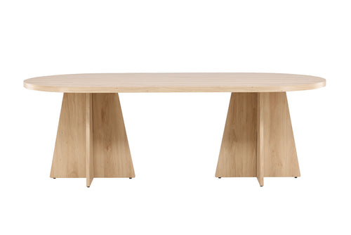 Rebellenclub Eetkamertafel Vonge - 230 x 115 cm - Licht Eiken - vtwonen shop