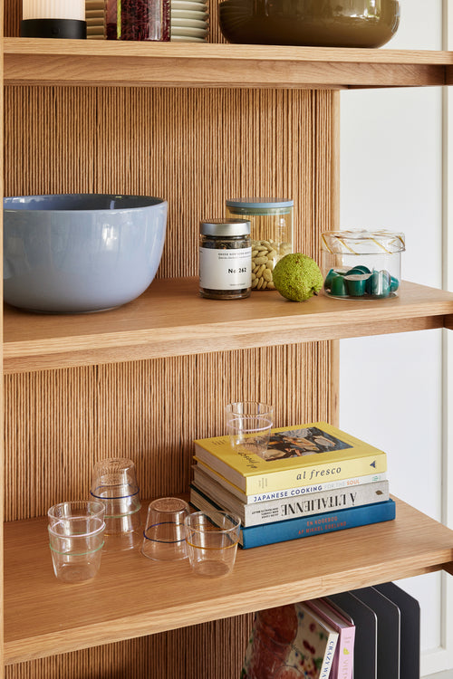 Hübsch drinkglas Orbit - glas - ø8xh7cm - vtwonen shop