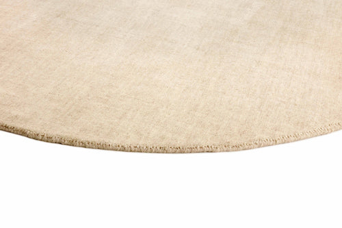 Vloerkleed MOMO Rugs Panorama Uni Rond White 250 rond