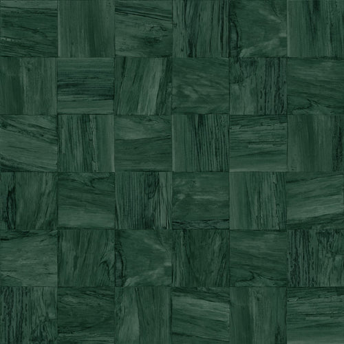 Origin Wallcoverings behang sloophout motief donkergroen - 50 x 900 cm - 347934 - vtwonen shop