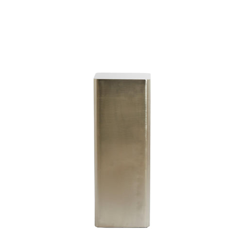 Light & Living zuil Alurio - zilver - 30.5x30.5x80cm - vtwonen shop