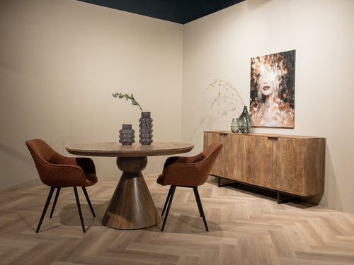 Livingfurn dressoir Valdez - 180cm - mangohout