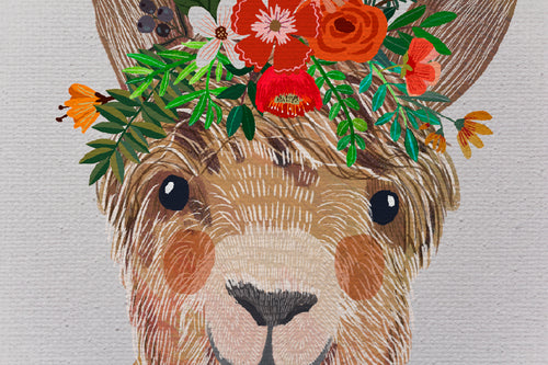 Canvas 60x40 Afdruk Bloemenvlam