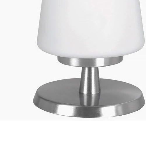 Highlight tafellamp Chloé - 1 lichts - 10.5  x 21   cm - mat-chroom