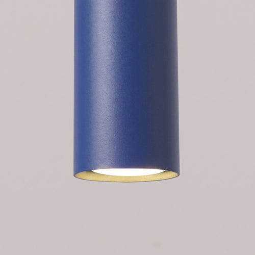 Sollux Lighting Hanglamp LAGOS 1 ultramarijn - 8x8x100cm
