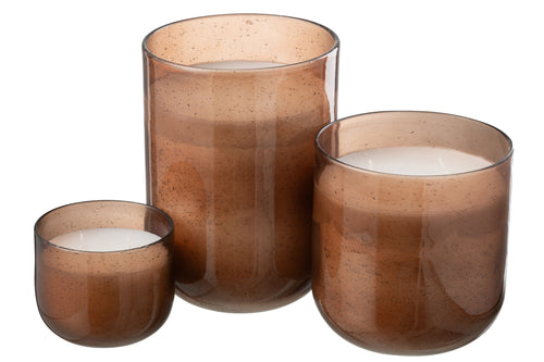 J-Line geurkaars Li-ly Land - was - bruin - large - 80U