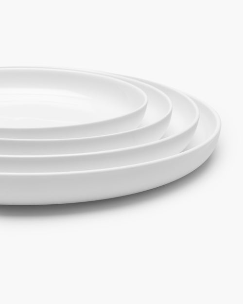 Serax voorgerecht bord hoog wit geglazuurd Base - vtwonen shop