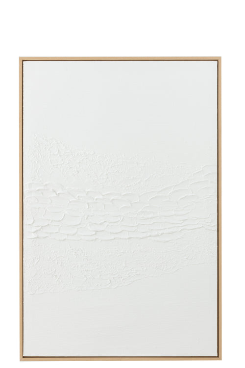 J-Line schilderij Lauwra - canvas - wit - vtwonen shop