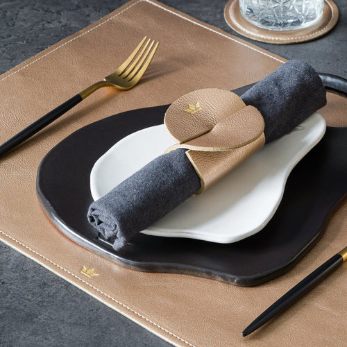 Dutchdeluxes Servetringen, 4 stuks - Pearly Rose - vtwonen shop