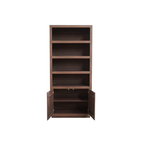 Starfurn  boekenkast Brussel - bruin - 45x90x200cm - vtwonen shop