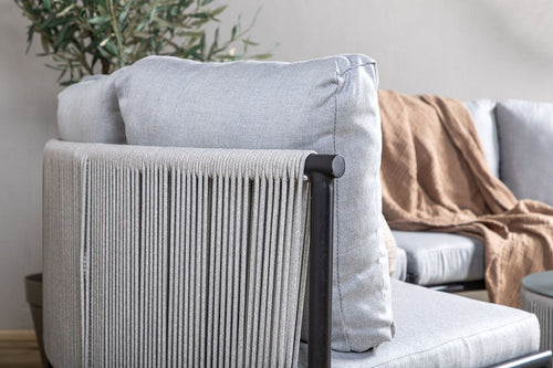 Rebellenclub Loungeset Amary - Zwart Grijs - vtwonen shop