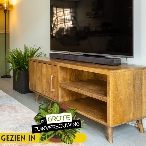 Starfurn  tv meubel Omaha - bruin - 45x120x40cm