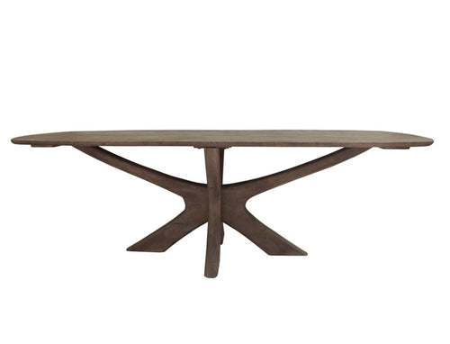 Brix eetkamertafel Montreaux - bruin - mangohout - 250cm