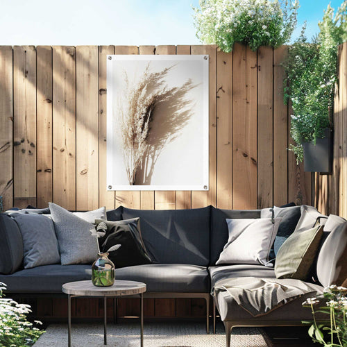 Reinders tuinposter Zonnig gras - 80x60cm