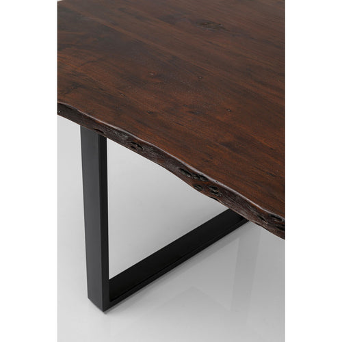 Kare Design Eettafel Harmony 180x90cm walnoot zwart