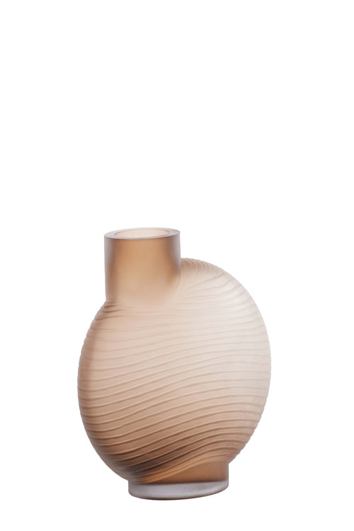 Light & Living vaas TORNA - 25x13x27.5cm - bruin